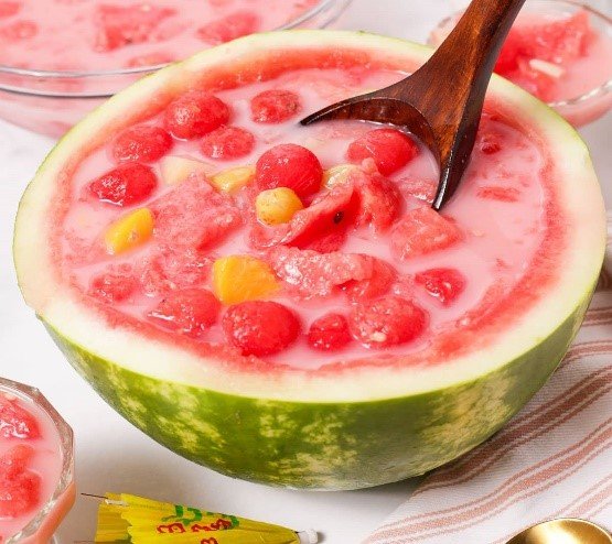🍉 Ponche de sand&iacute;a (Subak hwachae)