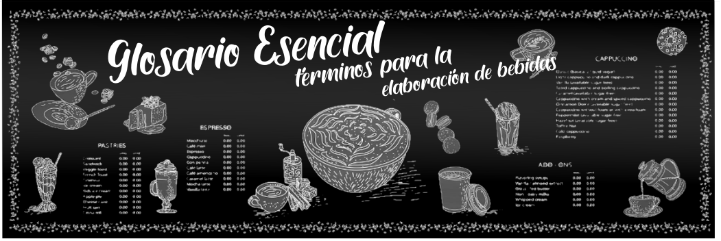 Pizarra de menu