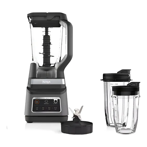 Licuadora Ninja Profesional Plus Duo Autoiq 1200w Jarra 72oz Negro Imagen - 1/6