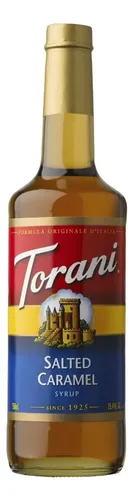 Torani Jarabe Para Bebidas Sabor Caramelo Salado 750 Ml